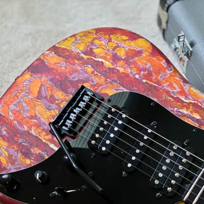 2020 James Tyler Studio Elite HD - Fire Shmear, Reverse Headstock image 10