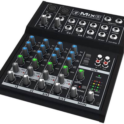 Mackie MIX8 8-Channel Compact Mixer image 1