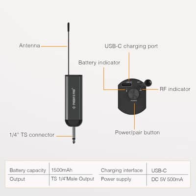 Phenyx Pro Wireless Receiver, 900 MHz image 4