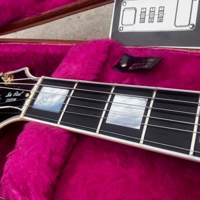 ✮INCREDIBLE✮ Vintage 1992 Gibson Les Paul Custom ✮ LEFT HANDED ✮ 100% ✮ OHSC ✮TIMEWARP ! image 5