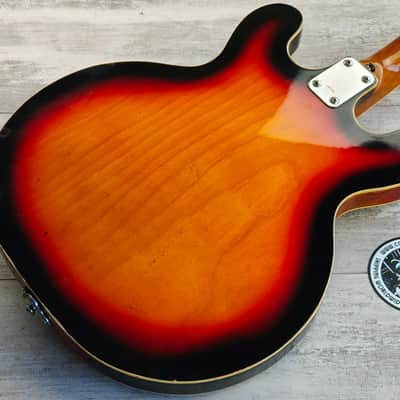1960's Greco Japan EG-135 Hollowbody Electric Guitar (Sunburst
