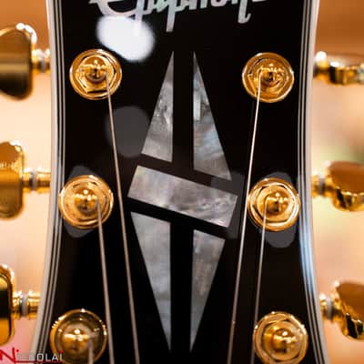 Epiphone Les Paul Custom, Ebony image 16
