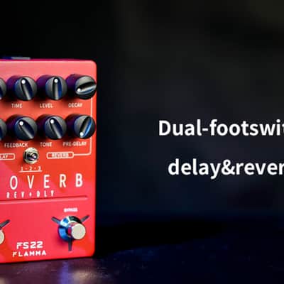 Flamma FS22 Ekoverb Dual Reverb Delay Pedal,price include the import duty to US buyer image 9