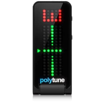 TC Electronic PolyTune Clip Black Clip-on Tuner with Polyphonic image 1