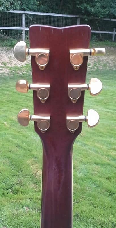 Rare Vintage Yamaha DW-5S Solid Sitka Spruce Acoustic Guitar w