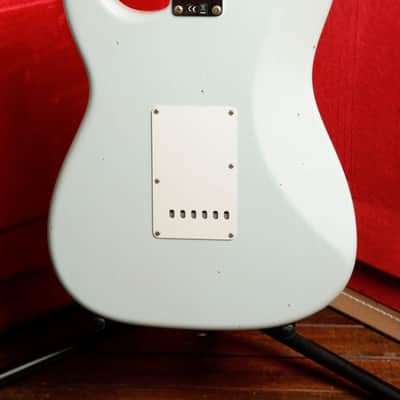 Fender Custom Shop 1959 Stratocaster Journeyman Relic Super Faded Aged Sonic Blue image 12