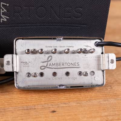 Lambertones "The Crema" Humbucker 2 Wire Set-Nickel image 3