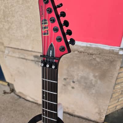 ESP LTD M-1000 2025 - Candy Apple Red Satin image 5
