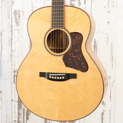 Bourgeois 2013 Luthier's Choice Small Jumbo "Face" Guitar - Bear Claw Spruce Top / Red Gum Eucalyptus Back and Sides image 2