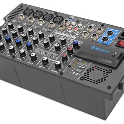 Samson Expedition XP800 800w Portable 8" PA DJ Speaker System+8-ch Powered Mixer image 18