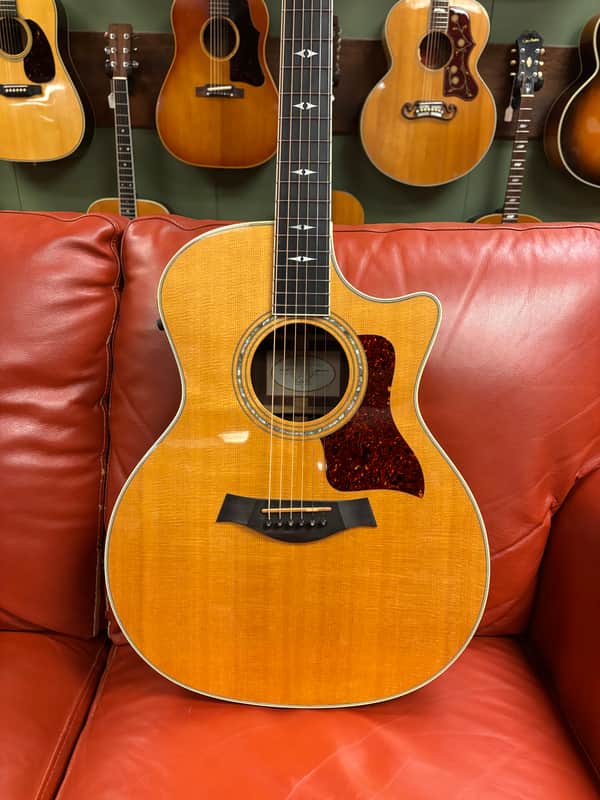 2000 Taylor 814ce with Fishman Electronics Natural image 1
