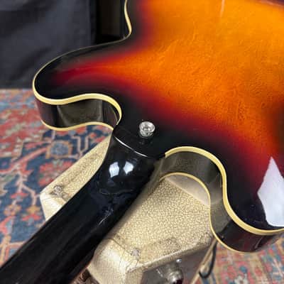 Epiphone Rivoli Reissue Short Scale Semi-Hollow Bass Mudbucker Transducer - 1996 image 23