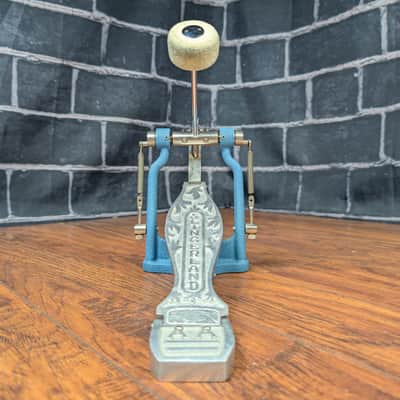 Slingerland Vintage AA Single Bass Drum Pedal Late 50s to Early 60s - Blue Lacquer image 2
