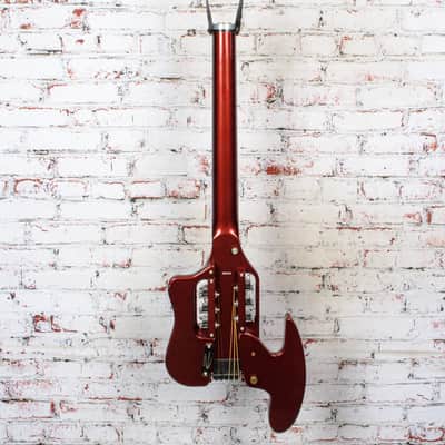 Traveler - Speedster Standard Travel Electric Guitar Red Metallic w/Bag - USED image 6