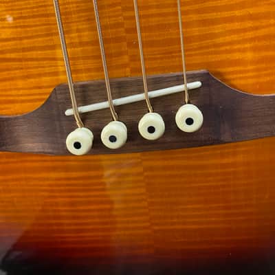 Fender 4 String Sunburst Acoustic/Electric Bass Guitar FA-450CE image 9