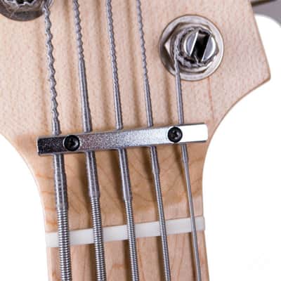 Lakland 55-94 Deluxe 5 String Translucent Amber image 12