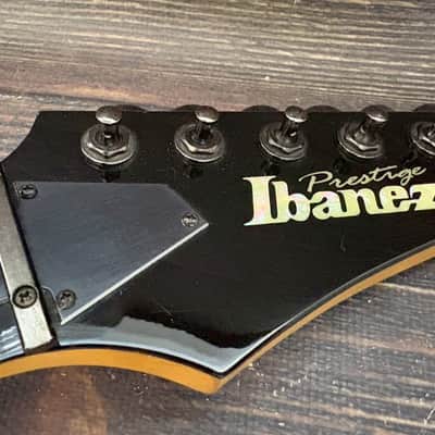 2006 Ibanez Prestige RG2570E Neck Smoke Mirror Sharktooth Inlays Made in Japan image 4