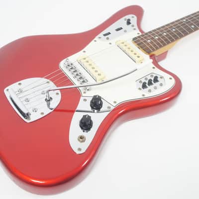 [SALE Ends June 30] Fender Japan JG-66 JAGUAR CAR Candy Apple Red 1997 O Serial JG66 MIJ TOM Bridge image 2