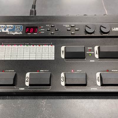 DigiTech RP 5 Multi-Effects Processor 1990's - Black image 2