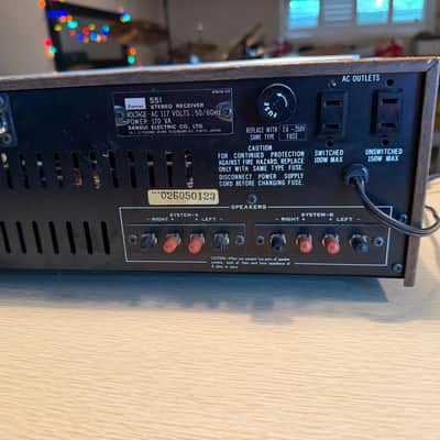 Sansui 551 Stereo Receiver - 1974 Vintage Full Fresh Service Crisp Sound Wow🔥🎶 image 13
