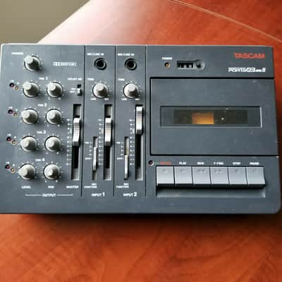 TASCAM Porta 03 mkII Ministudio 4-Track Cassette Recorder | Reverb