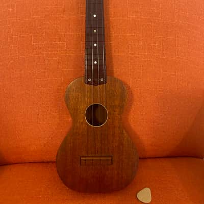Very Clean ca. 1950 Harmony Roy Smeck Soprano Mahogany Ukulele image 2