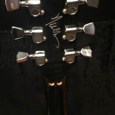 Neal Schon (formerly owned) Gibson Black Les Paul Deluxe with Floyd Rose image 8