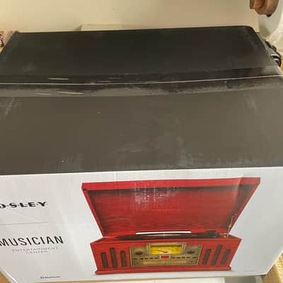 NEW!! Crosley Musician 8-In-1 Music Player Mid - Paprika image 2