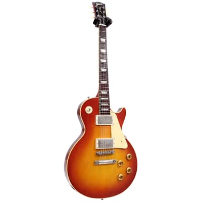 1958 Les Paul Standard Reissue Ultra Light Aged Washed Cherry Sunburst Gibson image 6