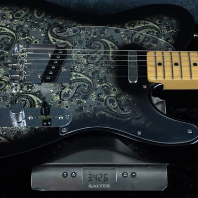 Fender Made In Japan Limited Edition Tele Maple Black Paisley JD25017759 image 5