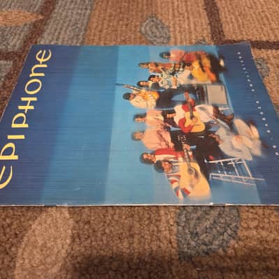 Vintage 1964 Epiphone Full-Line, Full-Color Catalog! Rare, Original Case Candy, Paperwork! image 2