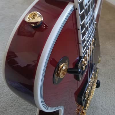 Edwards ESP - 2025 - Extremely Limited - Cherry - Custom Pickups - Grover Locking Tuners - Upgraded Everything - TKL Hardshell Case - Excellent Condition - Fast FREE Shipping - Final Price Drop! image 9