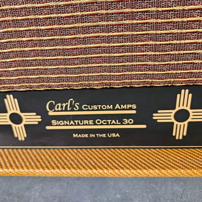 Carl's Custom Amps Signature Octal 30 Hand Wired USA Guitar Amp Head Boutique image 4