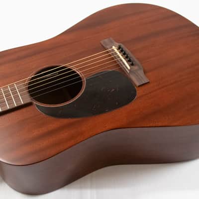 Martin D-15E Dreadnought Acoustic-electric Guitar - Natural Lefty image 4