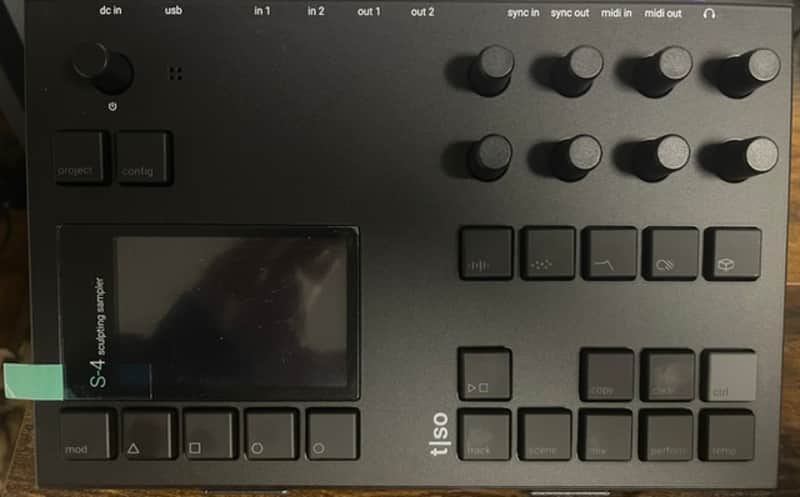 Torso Electronics S-4 Sculpting Sampler 2024 - Present Black image 1