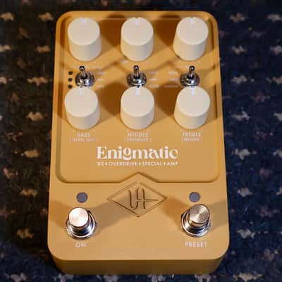 Universal Audio Enigmatic '82 Overdrive Special Amp 2024 - Present - Gold image 5