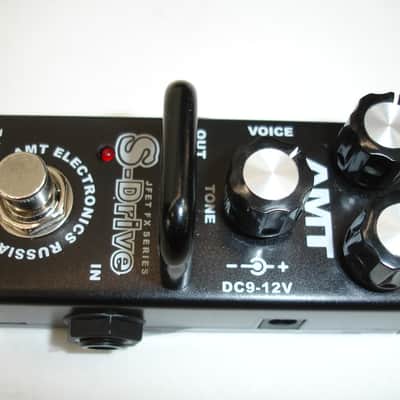 AMT S-Drive Mini Overdrive Guitar Effects Pedal image 2