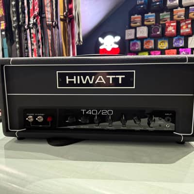 Hiwatt T40/20 2-Channel 40-Watt Guitar Amp Head 2019 - Present - Black image 3