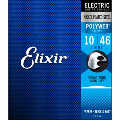 Elixir 12050 Polyweb Electric 10-46 - Electric Guitar Strings image 2