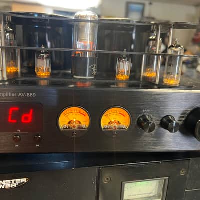 AOSIBAO Hi-Fi Tube Amplifier AV-889 good working great cosmetic condition image 5