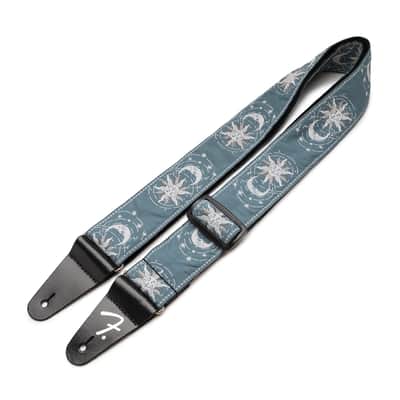 Fender American Vintage II Sun Strap with Adjustable Length and Woven Jacquard Design (Ice... image 4