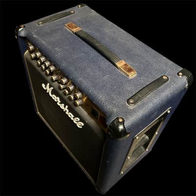 Marshall 6101 30th Anniversary Series 3-Channel 100-Watt 1x12" Guitar Combo 1992 - 1997 - Blue image 2