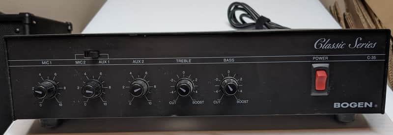 Bogen Classic Series C-35 Public Address Mixing Amp PA / Mixer image 1