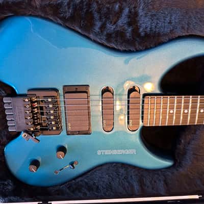 Near Mint Steinberger GM4T 90's Rare Color Jeff Babicz tuned image 4