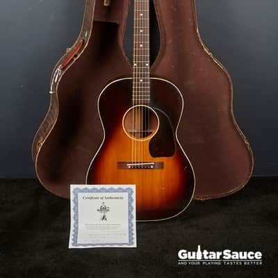 Gibson LG Acoustic Script Logo Norman’s Rare Guitars 1947 - Sunburst (Cod.1805VG) image 17