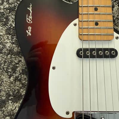 G&L ASAT Classic Signature 1991 Vintage USA Sunburst Leo Fender Guitar + Case image 13