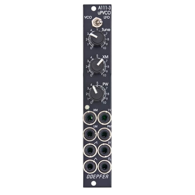 Doepfer A-111-3V Precision VCO Eurorack Module (Black) image 1