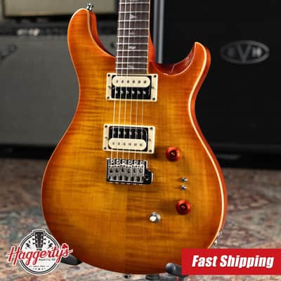 PRS SE Custom 24-08 Electric Guitar - Vintage Sunburst with Gig Bag - Used image 1