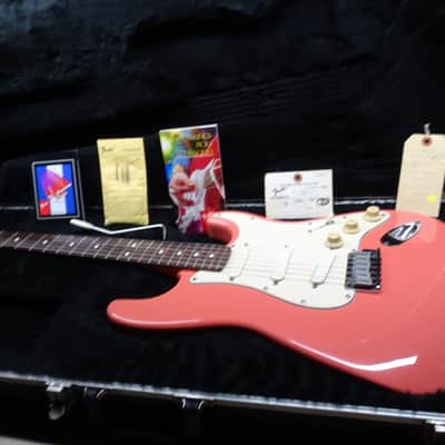 Fender Strat Plus Deluxe-1989 - Dusty Rose- RARE RARE Finish--with Rosewood- Wilkinson Nut- TBX- Lace Sensors- image 15