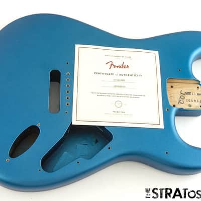 American Performer Fender Stratocaster Strat BODY, USA, Satin Lake Placid Blue image 2